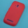 TPU накладка для Nokia Lumia 610 (матовый, однотонный) фото 3 — eCase