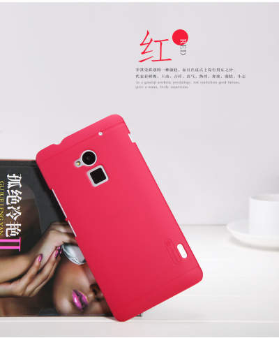 Пластикова накладка Nillkin Matte для HTC One max + захисна плівка &mdash; eCase