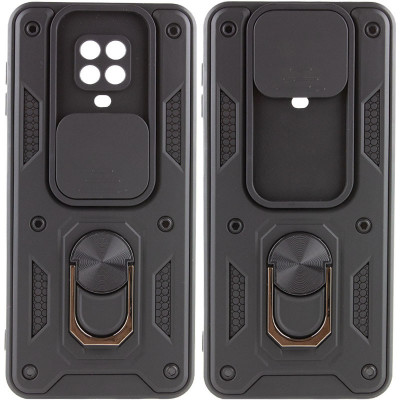 TPU+PC чохол Kvadratic Ring Gate для Xiaomi Redmi Note 9S — eCase