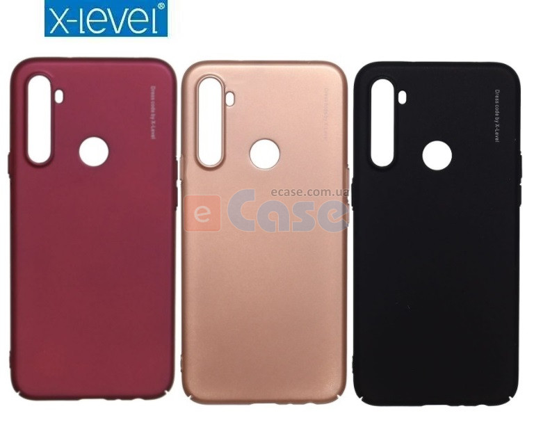 Пластиковая накладка X-level Knight для Realme 6i фото 1 — eCase