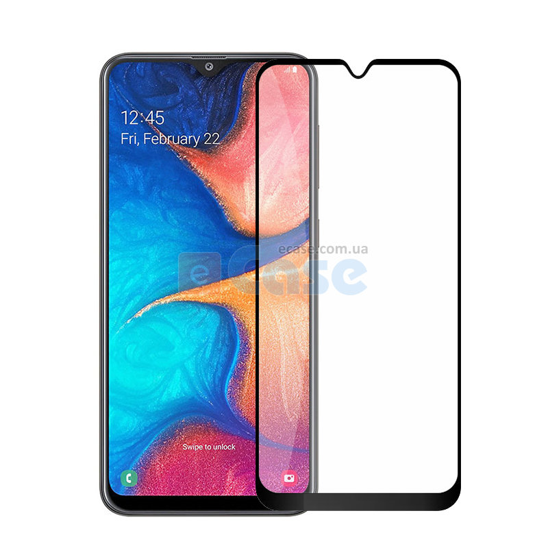 Захисне скло 4D Full-screen з кольоровою рамкою для Samsung Galaxy M01s (M017F) фото 1 — eCase
