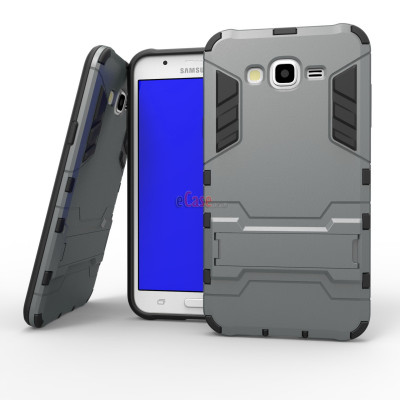 Ударостійка накладка з ТПУ бампером для Samsung J500H Galaxy J5 (з підставкою) — eCase