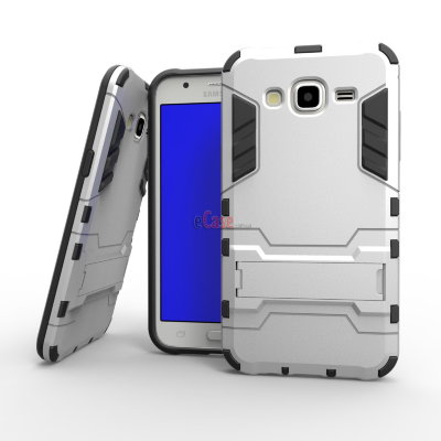 Ударостійка накладка з ТПУ бампером для Samsung J500H Galaxy J5 (з підставкою) — eCase