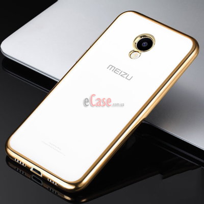 ТПУ накладка Electroplating для Meizu M5 Note — eCase