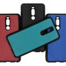 ТПУ накладка для Meizu Note 8 "Cover Flotar" (с вставкой из натуральной кожи) фото 1 — eCase