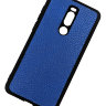 ТПУ накладка для Meizu Note 8 "Cover Flotar" (с вставкой из натуральной кожи) фото 6 — eCase
