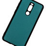 ТПУ накладка для Meizu Note 8 "Cover Flotar" (с вставкой из натуральной кожи) фото 7 — eCase