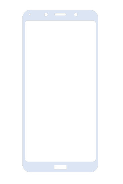 Захисне скло для Xiaomi Redmi 7A (Tempered Glass Frame 2,5 D) з рамкою — eCase