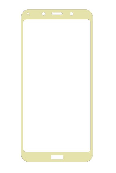 Захисне скло для Xiaomi Redmi 7A (Tempered Glass Frame 2,5 D) з рамкою — eCase