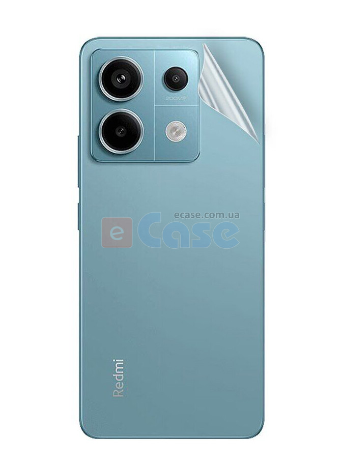 Гідрогелева плівка на камеру та задню панель HD Clear для Xiaomi Redmi Note 13 5G фото 1 — eCase