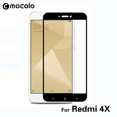 Защитное стекло MOCOLO с рамкой для Xiaomi Redmi 4X — eCase
