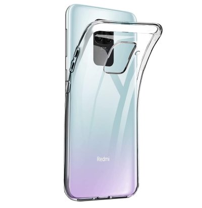 Прозора ТПУ накладка для Xiaomi Redmi Note 9 (Crystal Clear) — eCase
