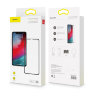 Защитное 3D стекло Baseus (с рамкой) для iPhone 11 Pro Max фото 10 — eCase