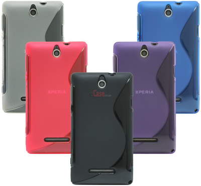 TPU накладка S-Case для Sony Xperia E Dual (C1605) — eCase