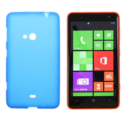 TPU накладка для Nokia Lumia 625 (матовий, однотонний) — eCase