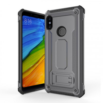 Ударопрочная накладка Armor с подставкой для Xiaomi Redmi Note 5 Pro — eCase
