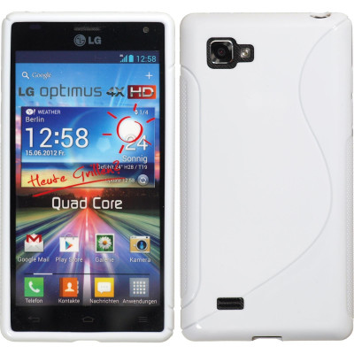 TPU накладка S-Case для LG P920 Optimus 3D — eCase