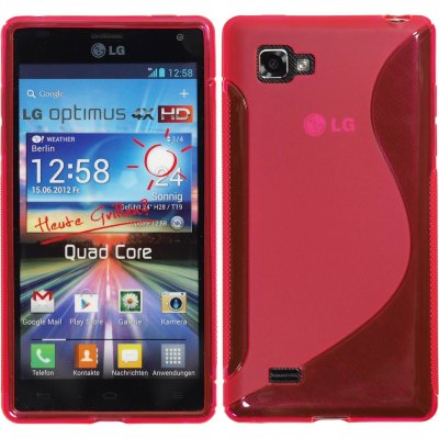 TPU накладка S-Case для LG P920 Optimus 3D — eCase