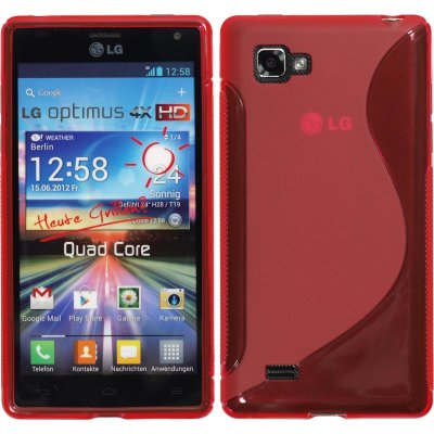 TPU накладка S-Case для LG P920 Optimus 3D — eCase