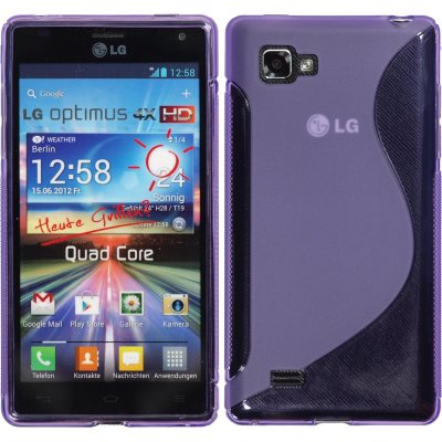 TPU накладка S-Case для LG P920 Optimus 3D — eCase