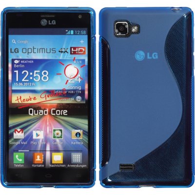 TPU накладка S-Case для LG P920 Optimus 3D — eCase