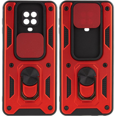 TPU+PC чохол Kvadratic Ring Gate для Xiaomi Redmi Note 9 Pro Max — eCase