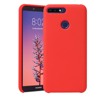 ТПУ накладка Silky Color для Huawei Y7 Prime 2018 — eCase