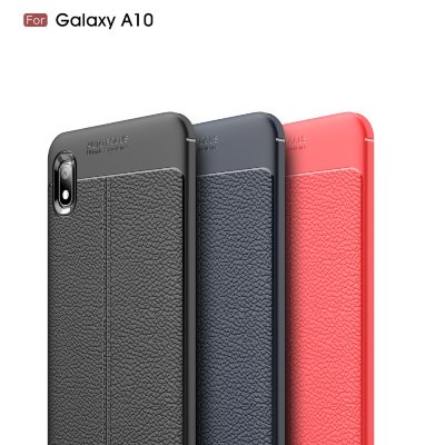 ТПУ накладка Leather для Samsung Galaxy A10 (A105F) — eCase