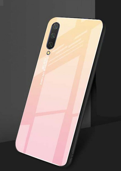 Накладка TPU + Glass Colorful для Xiaomi Mi CC9e — eCase