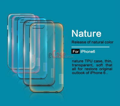 TPU чехол Nillkin Nature для iPhone 6 / 6S — eCase