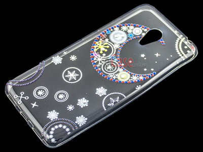 ТПУ накладка Lucent для Samsung G530H Galaxy Grand Prime (со стразами) — eCase