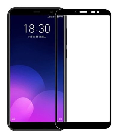 Защитное стекло Full Glue Color для Meizu M8 Note — eCase