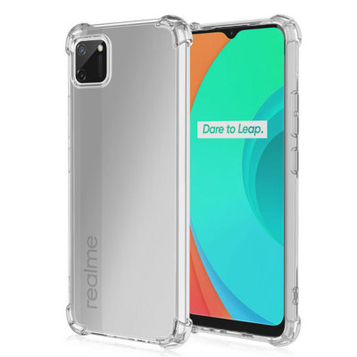 ТПУ накладка Protect (прозрачная) для Realme C11 — eCase
