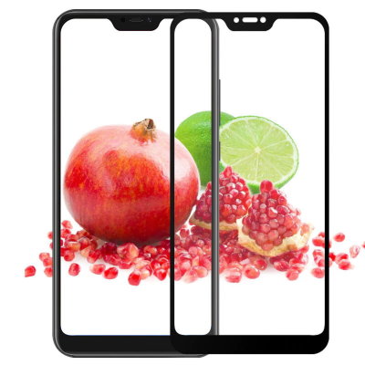 Захисне скло 5D (на весь екран) з кольоровою рамкою для Xiaomi Redmi 6 Pro — eCase