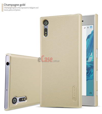 Пластиковая накладка Nillkin Matte для Sony Xperia XZs + защитная пленка — eCase