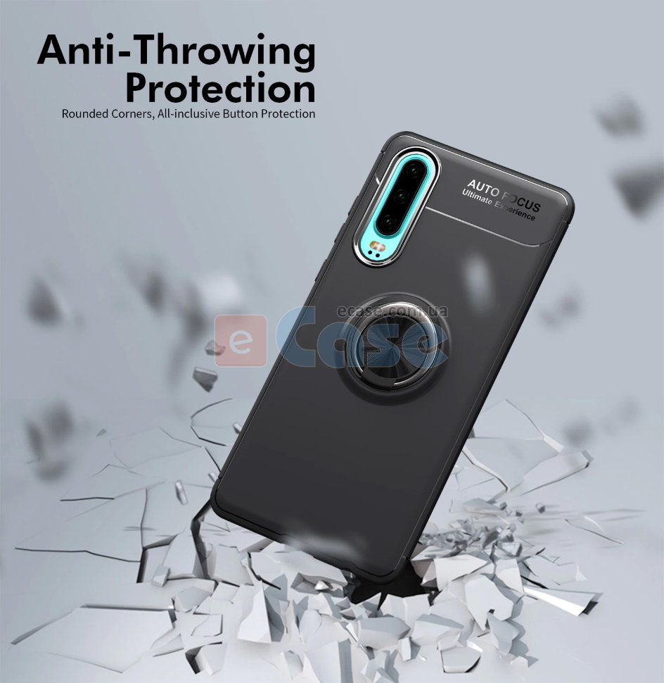 ТПУ чехол Ring Color для Huawei P30 фото 1 — eCase