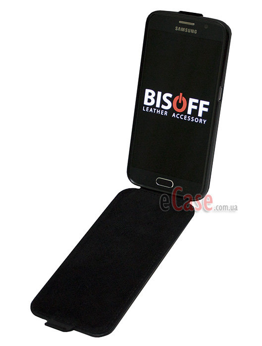 Кожаный чехол для Samsung Galaxy C10 Plus BiSOFF "VPrime" (флип) фото 1 — eCase