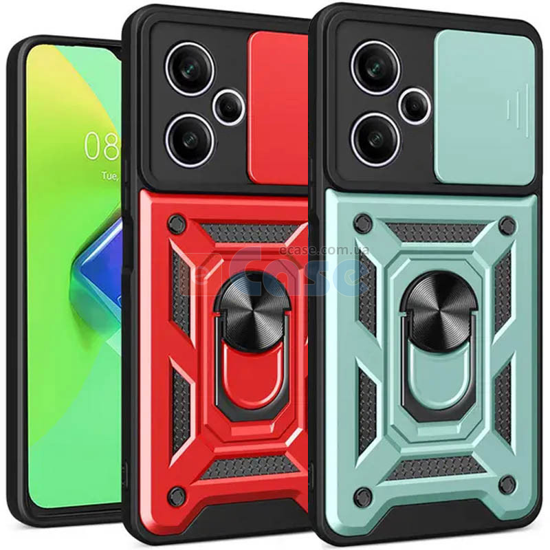 TPU+PC чехол Kvadratic Ring Gate для Xiaomi Redmi 13 фото 1 — eCase