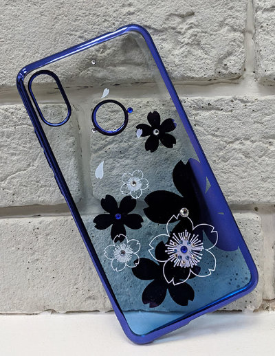 Прозрачная ТПУ накладка с рисунком Beckberg Style для Samsung M105F Galaxy M10 — eCase