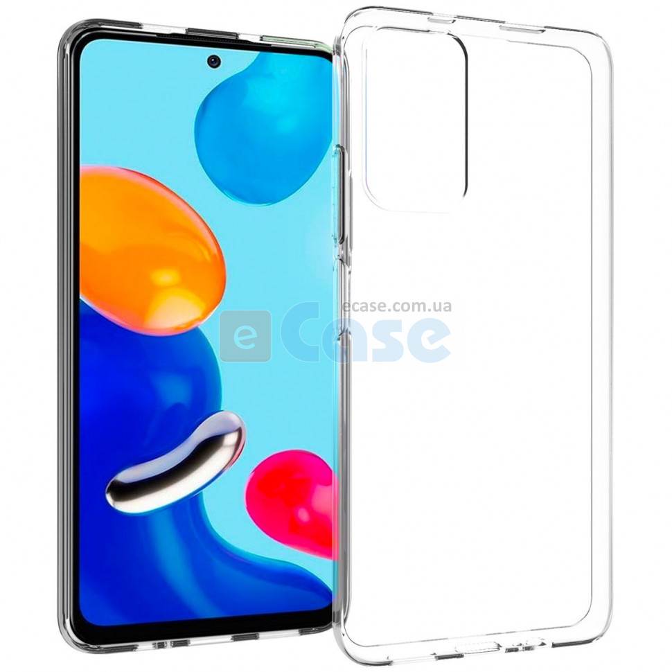 Силиконовый чехол для Xiaomi Redmi Note 11 Pro (Crystal Clear)  фото 1 — eCase