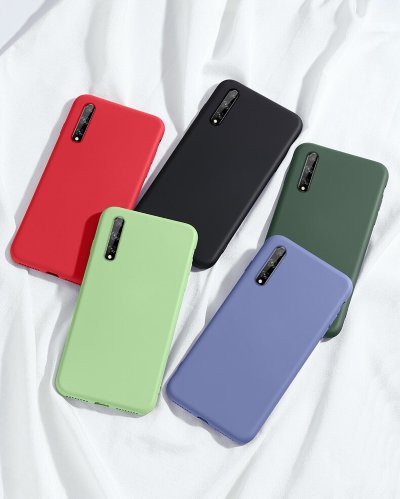 ТПУ накладка Silky Full Cover для Huawei P Smart S — eCase