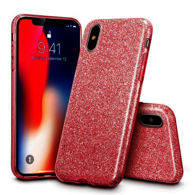 ТПУ накладка Sparkle (з пластиковим каркасом) для iPhone Xs — eCase