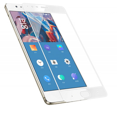 Защитное стекло для OnePlus 5 (Tempered Glass Frame 2,5D) с рамкой — eCase