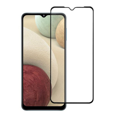 Захисне скло для Samsung Galaxy A12 (Tempered Glass Frame 2,5 D) з рамкою — eCase