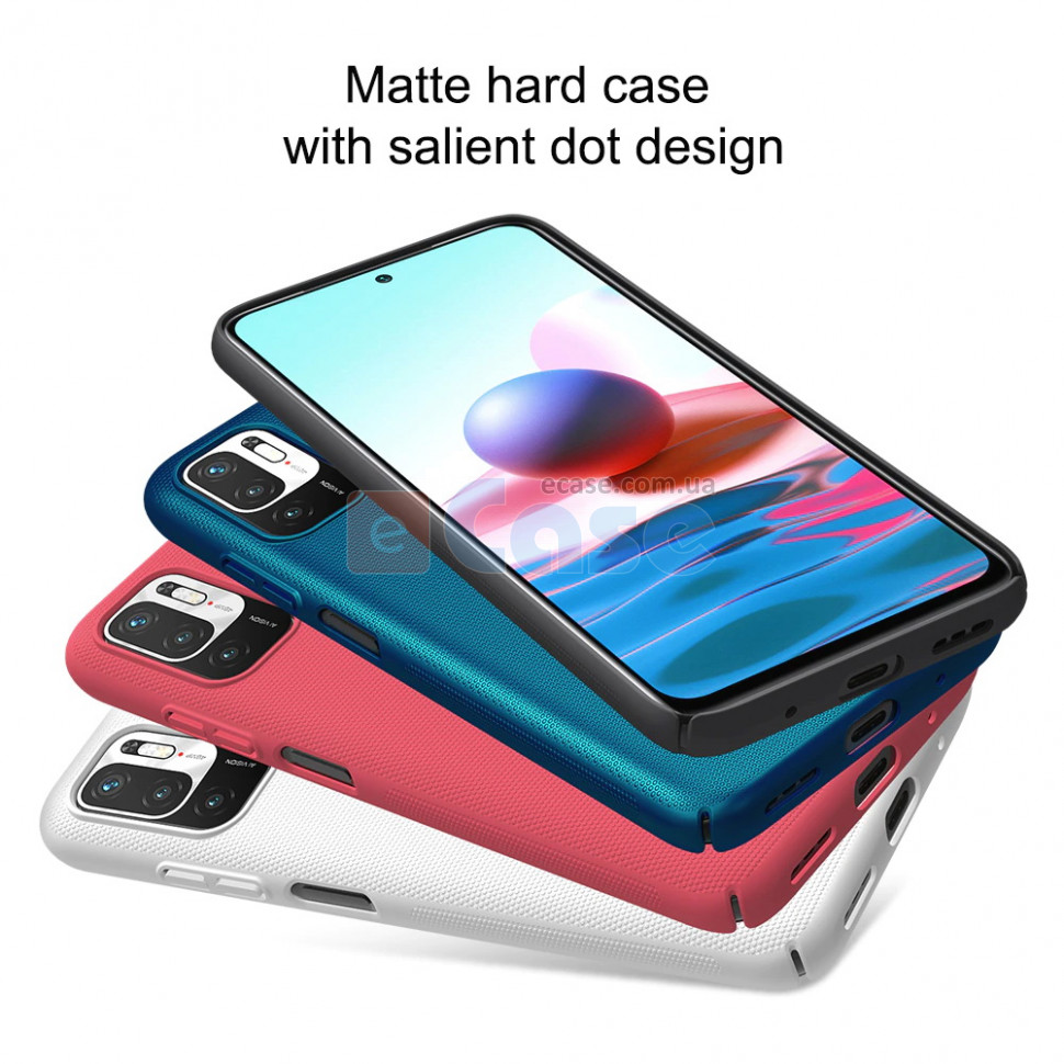 Пластиковий чохол Nillkin Matte для Xiaomi Redmi Note 10 5G фото 1 — eCase