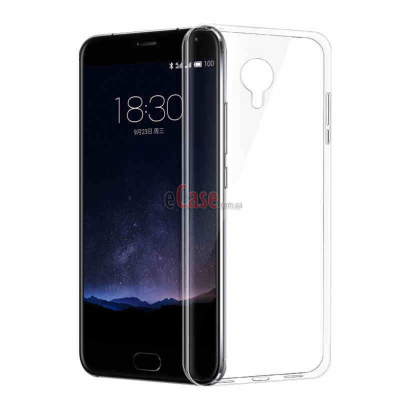 Прозрачная ТПУ накладка для Meizu M3 Note (Crystal Clear) — eCase