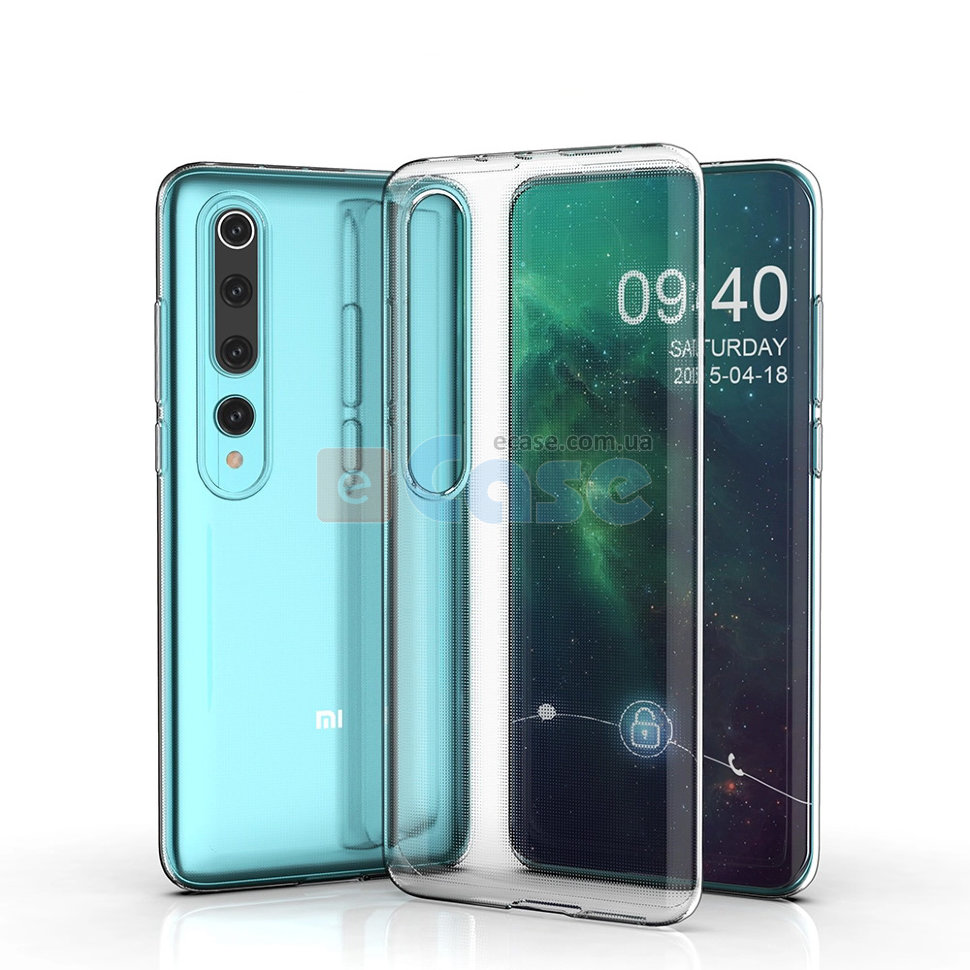 Прозора ТПУ накладка для Xiaomi Mi 10 EXELINE Crystal (Strong 0,5 мм) фото 1 — eCase