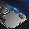 Ударопрочная накладка с подставкой и TPU бампером для Huawei Y5 2019 фото 3 — eCase