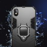Ударопрочная накладка с подставкой и TPU бампером для Huawei Y5 2019 фото 4 — eCase