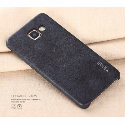 Шкіряна накладка X-level Vintage для Samsung Galaxy A8s — eCase